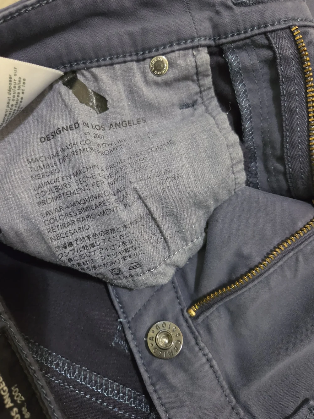 AG Adriano Goldschmied Slim PRIMA Jeans in Dusty Blue